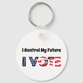Llavero Yo controlo mi futuro - Yo voto