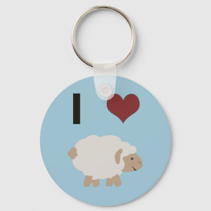 Llavero Yo corazón (amor) Ewe (tú)