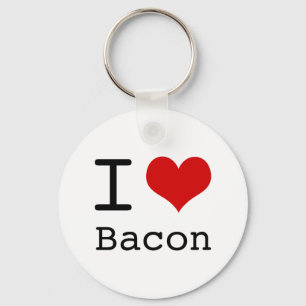 Llavero Yo corazón Bacon