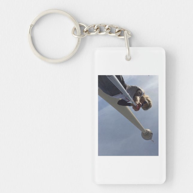 Llavero ¡¡¡Yo en Berliner Fernsehturm!!! (Frente)