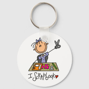 Llavero Yo Hago Álbumes de Recortes Camisetas y Regalos