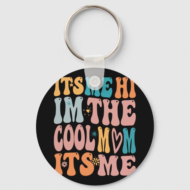 Llavero Yo Hola Soy La Mamá De Guay Soy Día de la Madre Gr (Anverso)