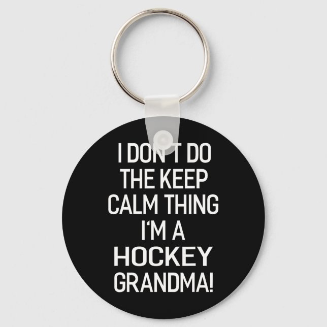 Llavero Yo no lo sé, no me quedo tranquilo. Soy abuela de  (Anverso)