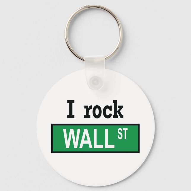 Llavero Yo sacudo Wall Street - Keychain (Anverso)
