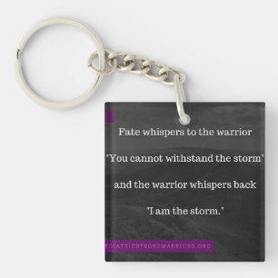 Llavero Yo soy la cadena de claves Storm