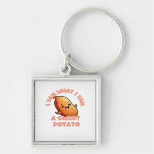 Llavero Yo soy lo que soy, un dulce sabor de patata