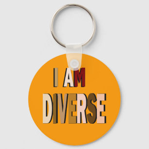 Llavero Yo Soy Un Keychain Diverso