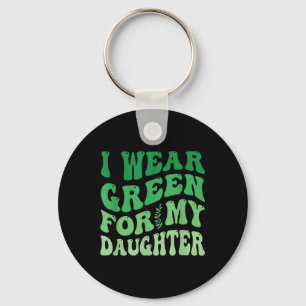 Llavero Yo Uso El Verde Para Mi Hija Awarene De Salud Ment