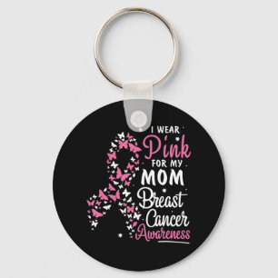 Llavero Yo uso rosado para mi madre, hermano de sensibiliz