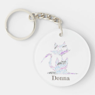 Llavero #YoDemasiado encadenadas personalizadas - Personal