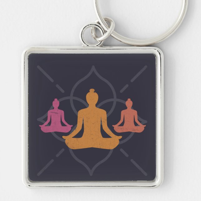 Llavero Yoga (Frente)