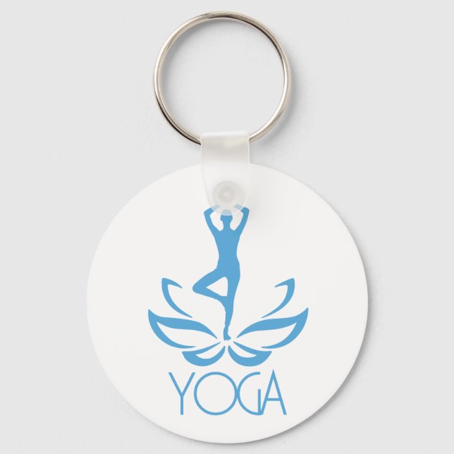 Llavero Yoga (Anverso)