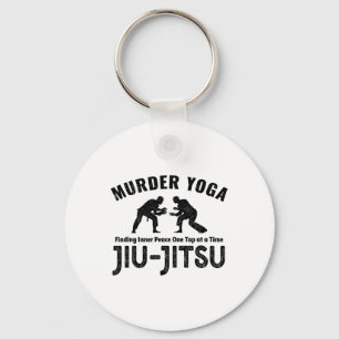 Llavero Yoga Asesino Divertido Jiu-jitsu Paz Interior Forc