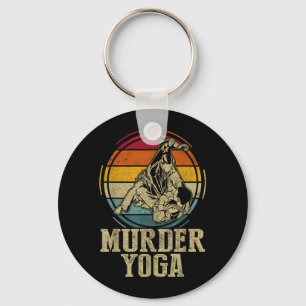 Llavero Yoga Asesino Divertido Vintage Jujitsu Brasileño J