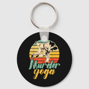 Llavero Yoga Asesino Jiu-Jitsu Retro Divertido Artes Marci