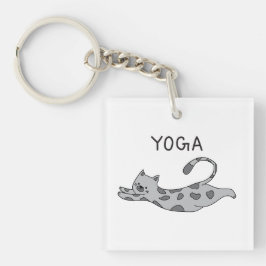 Llavero Yoga Cat