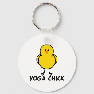 Llavero Yoga Chick