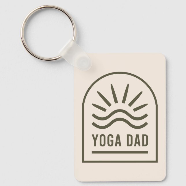 Llavero Yoga dad yoga espiritual yogi boho (Anverso)