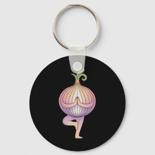 Llavero Yoga de Cebolla 