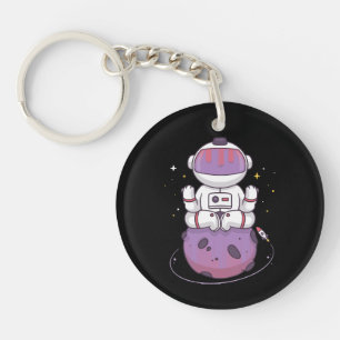 Llavero Yoga Espacial 
