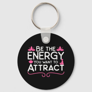 Llavero Yoga Lover Be The Energy You Want To Attract