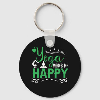 Llavero Yoga Lover | Yoga Make Me Happy
