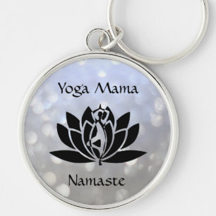 Llavero Yoga Mama