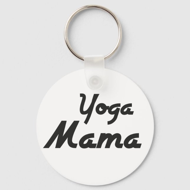Llavero Yoga Mama Keychain (Anverso)