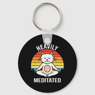 Llavero Yoga Meditado Profundamente Meditación Espiritual 