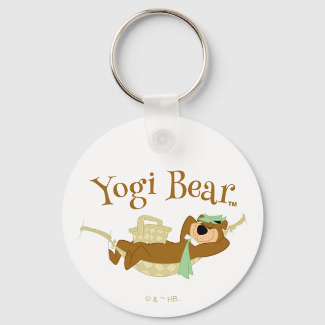 Llavero Yogi Bear Picnic Hammock Nap Time (Anverso)