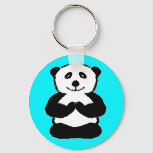 Llavero Yogi Panda - Keychain Panda (Anverso)
