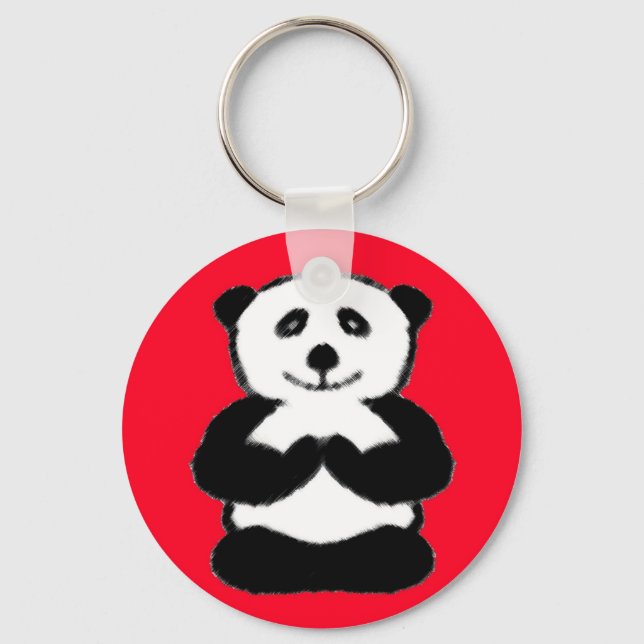 Llavero Yogi Panda - Keychain Panda (Anverso)