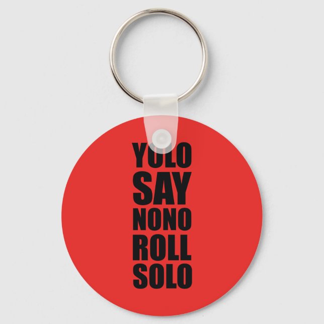 Llavero YOLO Roll Solo (Anverso)