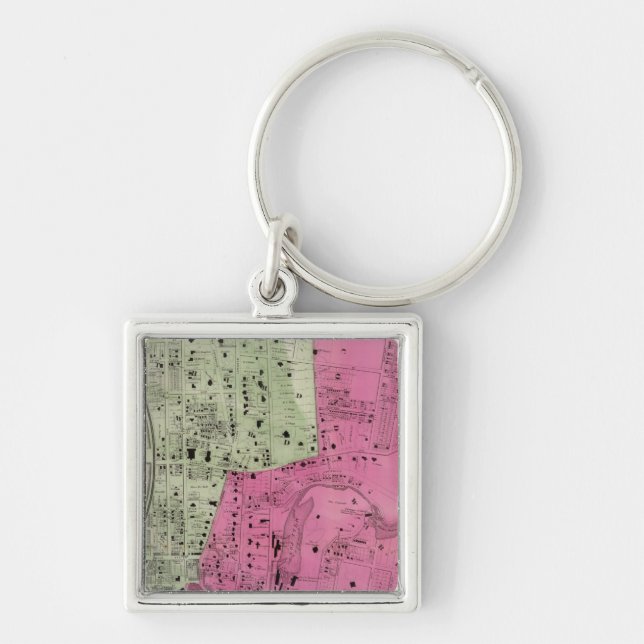 Llavero Yonkers, NY Atlas (Frente)