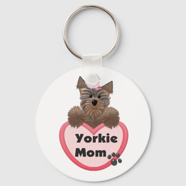 Llavero Yorkie Mom (Anverso)