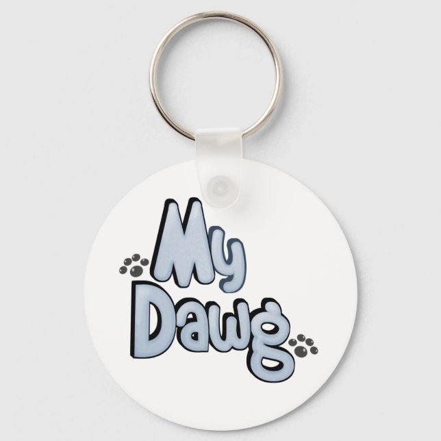 Llavero Yorkie-My Dawg (Anverso)