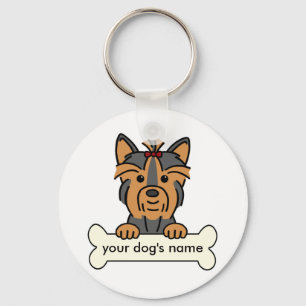 Llavero Yorkie personalizado