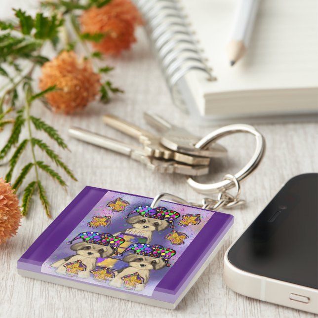 LLAVERO YORKIE POO (Frente Derecha)