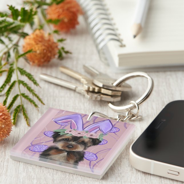Llavero Yorkie Poo (Frente Derecha)