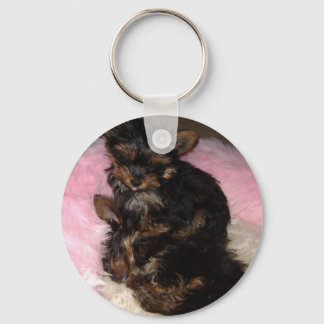 Llavero Yorkie Pups Keychain