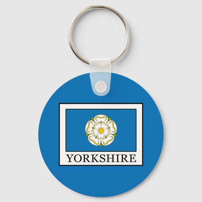 Llavero Yorkshire County England (Anverso)