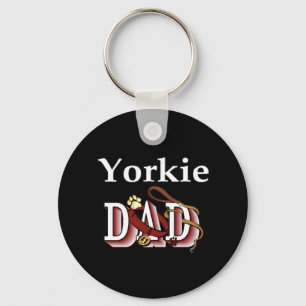 Llavero yorkshire terrier dad dad dad dad Keychain