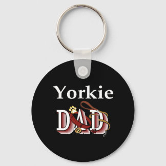 Llavero yorkshire terrier dad dad dad dad Keychain