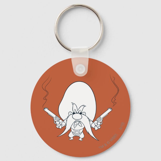 Llavero Yosemite Sam Smoking Guns (Anverso)