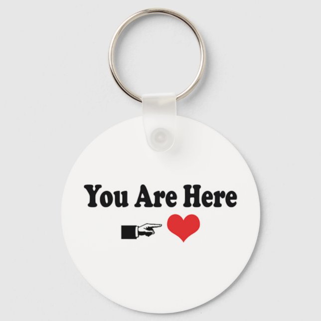 Llavero You Are Here (Anverso)