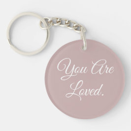 Llavero You Are Loved Keychain