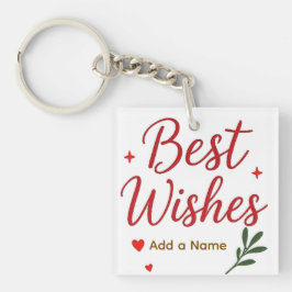Llavero Your Best Wishes Acrylic Keychain