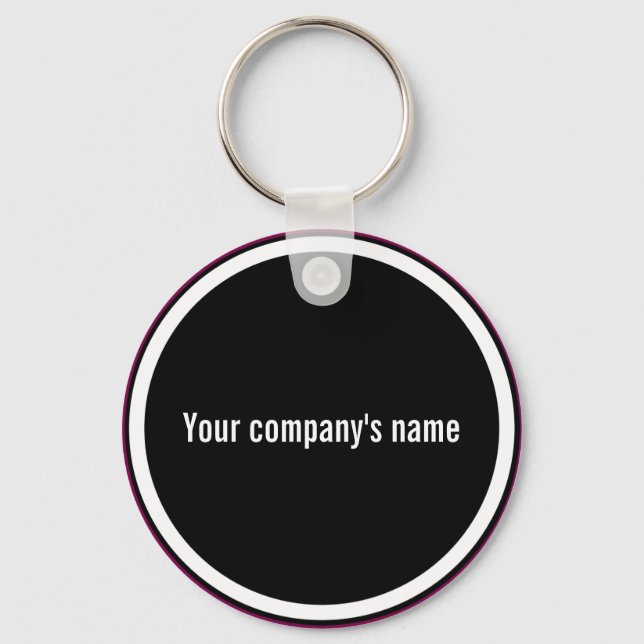 Llavero Your Company Name, template, (Anverso)