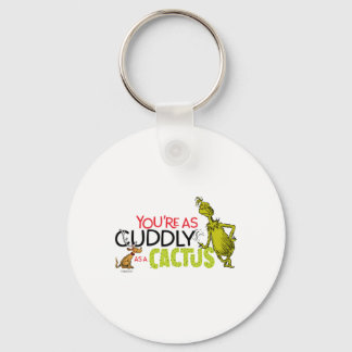 Llavero Youre As Cuddly As A Cactus Quote 