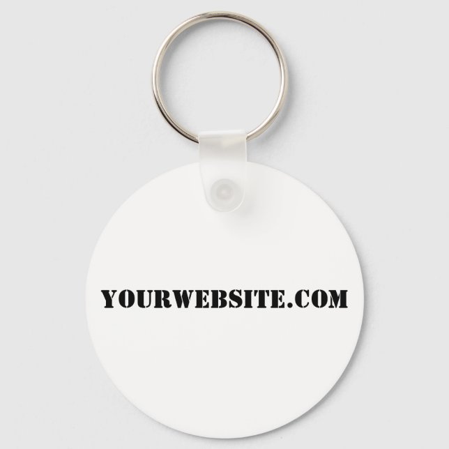 Llavero YourWebSite.com (Anverso)